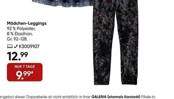 Galeria Mädchen-leggings Angebot