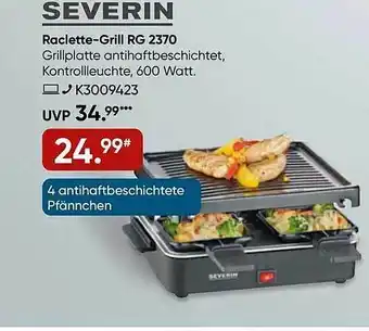 Galeria Severin raclette-grill rg2370 Angebot