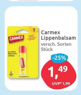 Budni Carmex Lippenbalsam Angebot