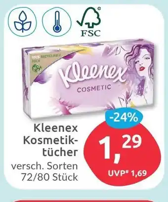 Budni Kleenex Kosmetiktucher 72/80 st Angebot