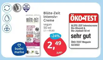 Budni Blute-Zeit Intensiv-Creme 50 ml Angebot