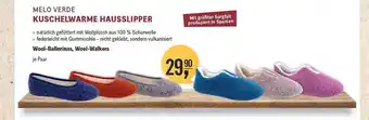 Reformhaus Bacher Melo verde kuschelwarme hausslipper Angebot