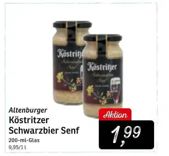 KONSUM Altenburger köstritzer schwarzbier senf Angebot