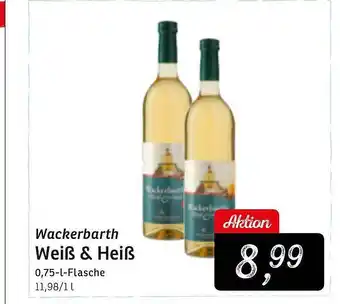 KONSUM Wackerbarth weiß & heiß Angebot