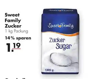 Handelshof Sweet Family Zucker 1 kg Angebot