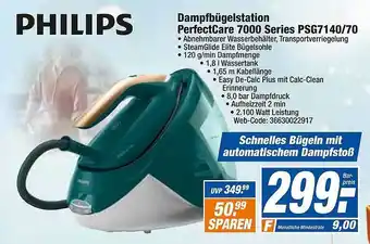 HEM Expert Philips dampfbügelstation perfectcare 7000 series psg7140-70 Angebot