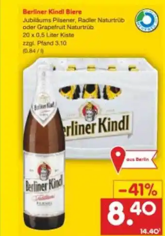 Netto Marken-Discount Berliner kindl biere Angebot