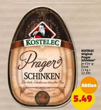 PENNY Kostelec original prager schinken Angebot