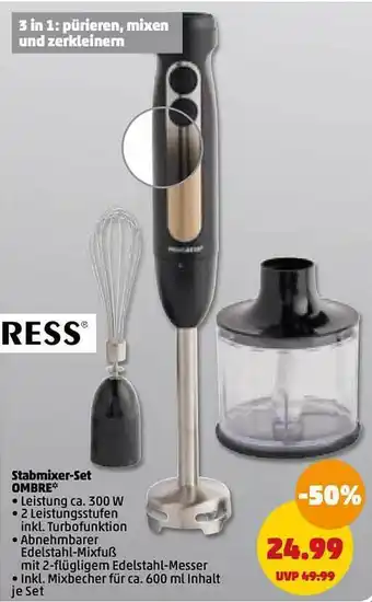 PENNY Stabmixer-set ombre Angebot