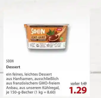 basic Soon dessert Angebot