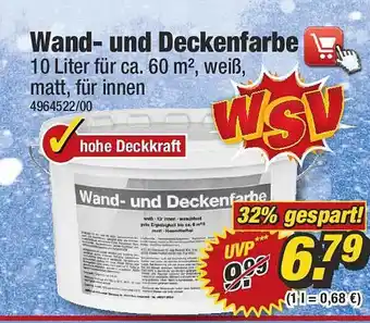 Poco Wand-Und Deckenfarbe Angebot