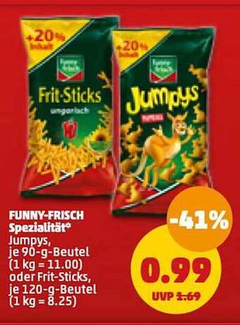 PENNY Funny-frisch spezialität Angebot