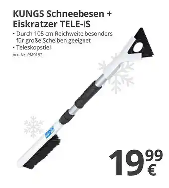 A.T.U. Kungs schneebesen + eiskratzer tele-is Angebot