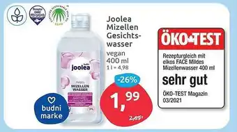 Budni Joolea mizellen gesichtswasser Angebot