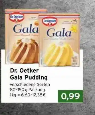 CAP Markt Dr oetker gala pudding Angebot