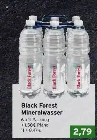 CAP Markt Black forest mineralwasser Angebot