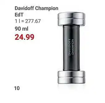 Globus Davidoff champion edt Angebot