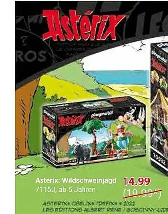 Globus Playmobil asterix: wildschweinjagd Angebot