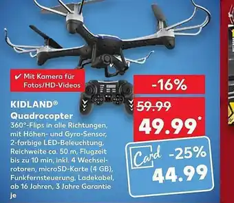 Kaufland Kidland quadrocopter Angebot