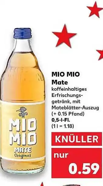 Kaufland Mio mio mate Angebot