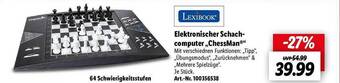 Lidl Lexibook elektronischer schachcomputer „chessman“ Angebot