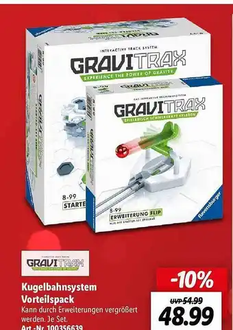 Lidl Gravitrax kugelbahnsystem vorteilspack Angebot