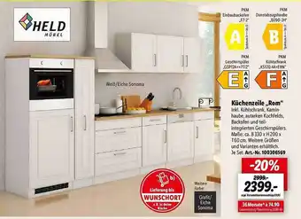 Lidl Küchenzeile rom Angebot