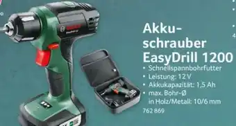 Selgros Bosch Akkuschrauber EasyDrill 1200 Angebot