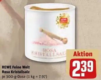 REWE Rewe Feine Welt Rosa Kristallsalz 300 g Dose Angebot