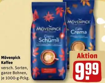 REWE Mövenpick Kaffee 1000 g Pckg. Angebot