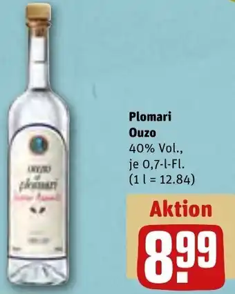 REWE Plomari Ouzo 0,7 L-Fl. Angebot