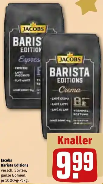 REWE Jacobs Barista Editions 1000 g Pckg. Angebot