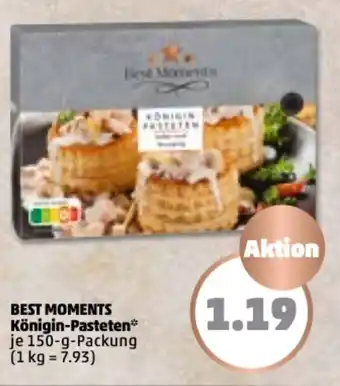 PENNY Best Moments Königin Pasteten 150 g Packung Angebot