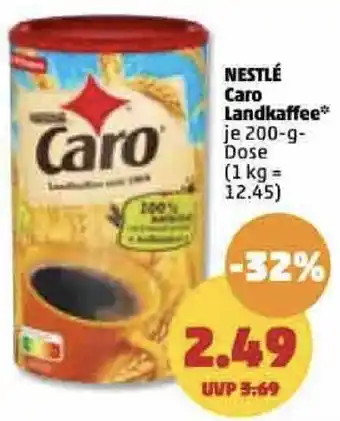 PENNY Nestlé Caro Landkaffee 200 g Dose Angebot