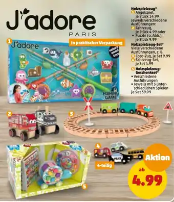 PENNY J'adore Holzspielzeug Angebot