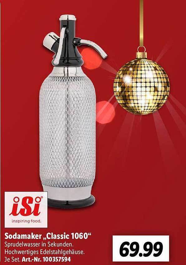 Isi sodamaker „classic 1060“ Angebot bei Lidl