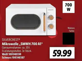 Lidl Silvercrest mikrowelle „smwh700 a1“ Angebot