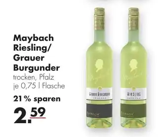 Handelshof Maybach Riesling/Grauer Burgunder 750ml Angebot