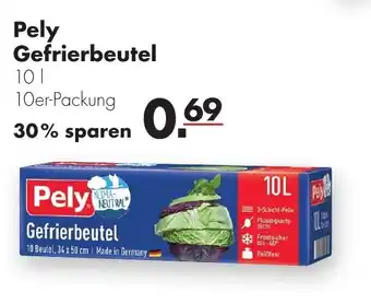 Handelshof Pely Gefrierbeutel 10*10L Angebot