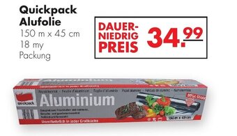 Handelshof Quickpack Alufolie Angebot