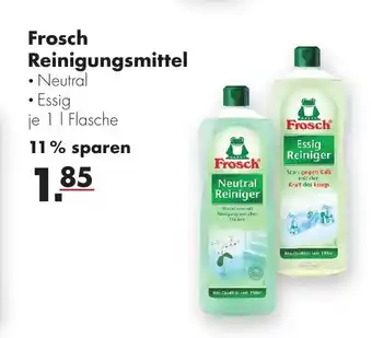 Handelshof Frosch Reinigungsmittel 1L Angebot