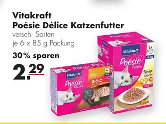 Handelshof Vitakraft Poesie Delice Katzenfutter 6*85 g Angebot