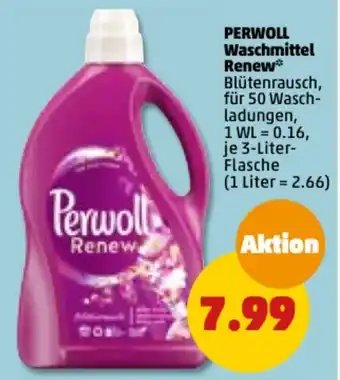 PENNY Perwoll Waschmittel Renew Angebot