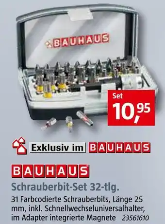 Bauhaus Bauhaus schrauberbit-set Angebot