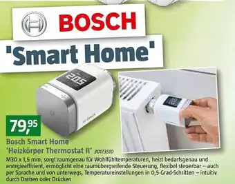 Bauhaus Bosch smart home 'heizkörper thermostat ii' Angebot