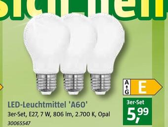 Bauhaus Led-leuchtmittel 'a60' Angebot