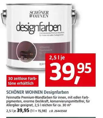 Bauhaus Schöner wohnen designfarben Angebot