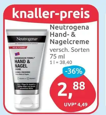 Budni Neutrogena hand- & nagelcreme Angebot