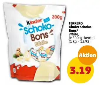 PENNY Ferrero kinder schoko-bons Angebot