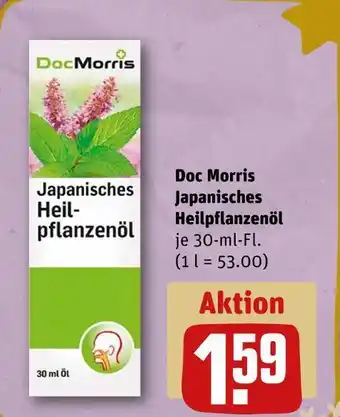 REWE Doc morris japanisches heilpflanzenöl Angebot